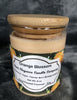 Coconut Soy Blend Candle Orange Blossom Scent 8 Ounce Jar / Lid Hand Poured 