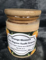 Coconut Soy Blend Candle Orange Blossom Scent 8 Ounce Jar / Lid Hand Poured 