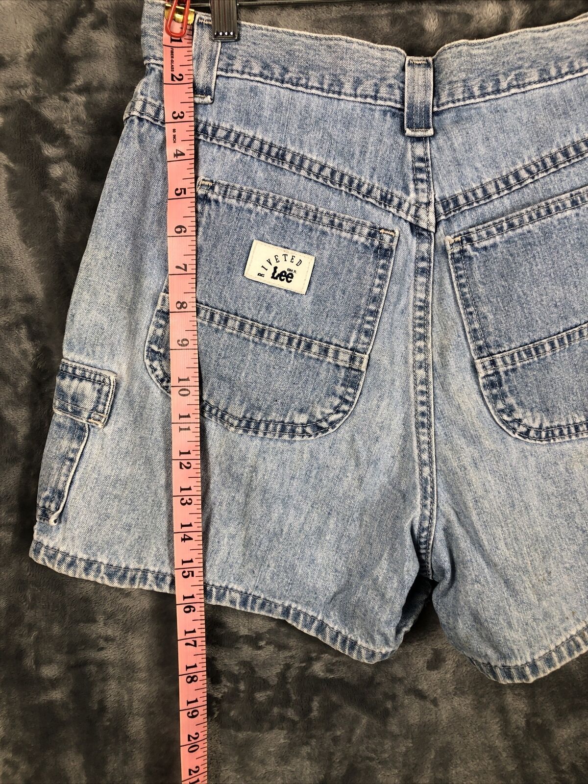 Lee Jean Cargo Shorts Women Size 10 Medium