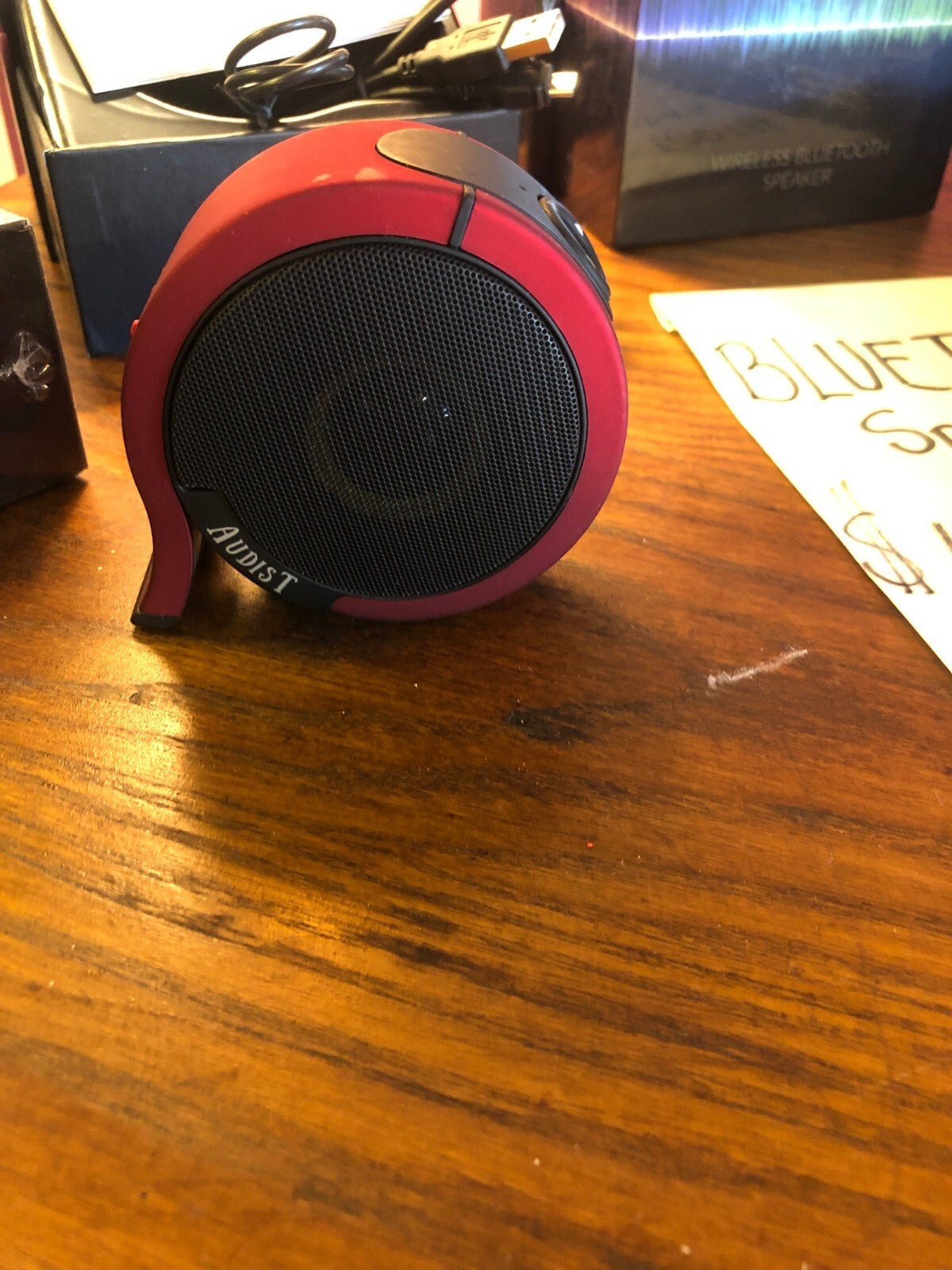Audist Wireless Bluetooth Speaker With User Guide
