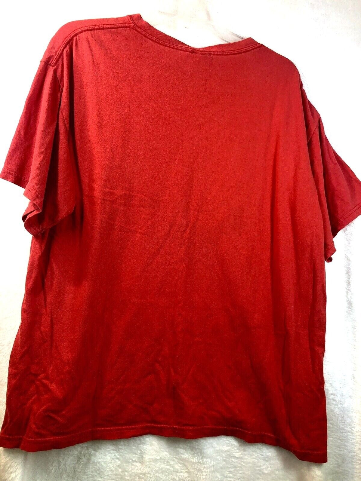 Vintage Coca-Cola Red T-Shirt Large 100% Cotton Preshrunk Made In Haiti
