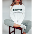Glidan Woman's Sweatshirt Funny Houston We Have Too Many Problems Shirt