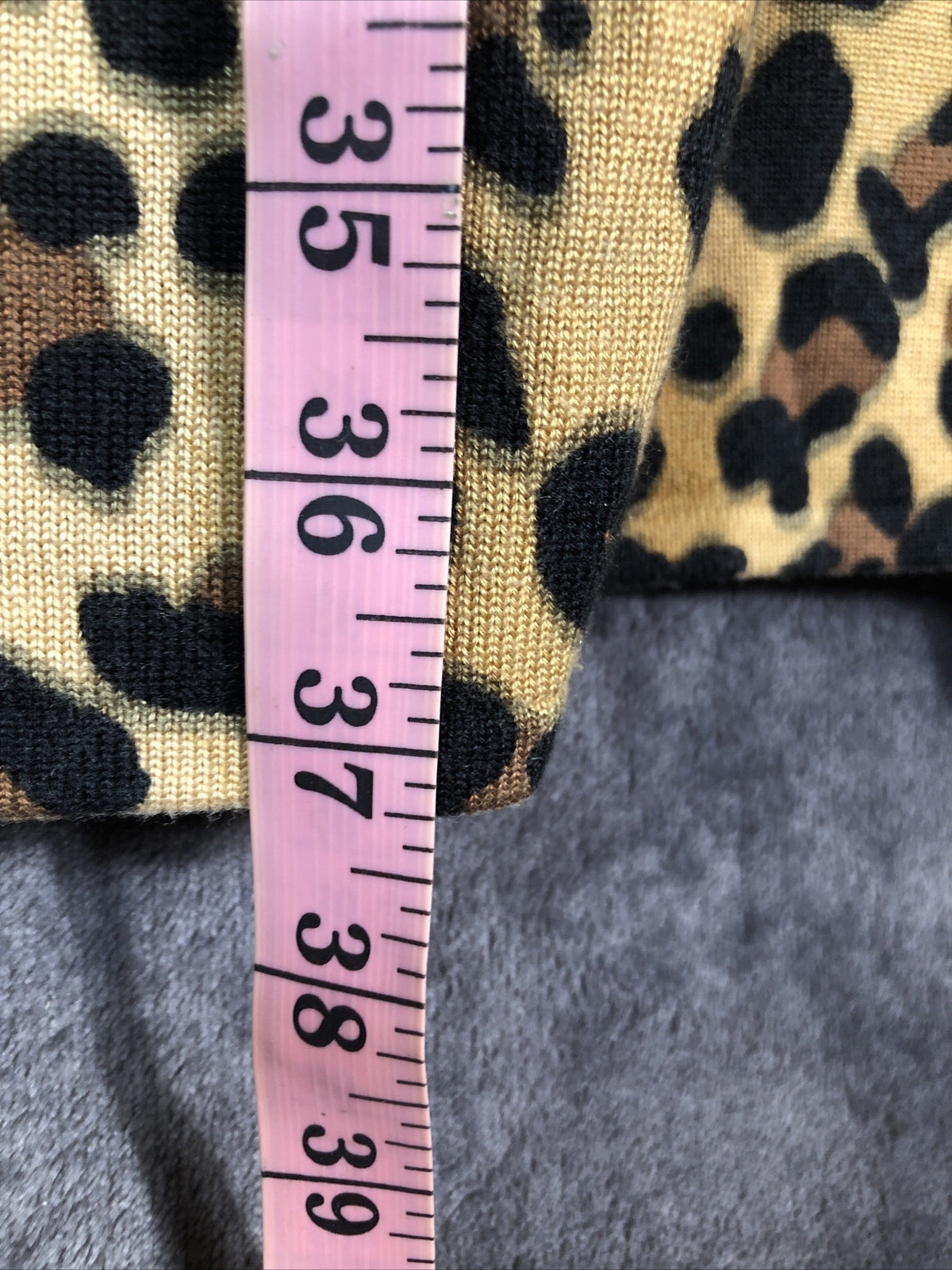 Calvin Klein Woman's Dress Leopard Sleeveless Size Medium