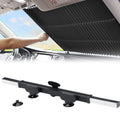 Retractable Car Windshield Sunshade With Suction Cups