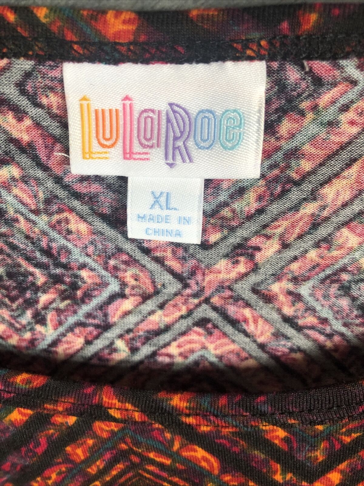 LuLaRoe Blouse Womens Shirt Short Sleeves Top Size Adult XL