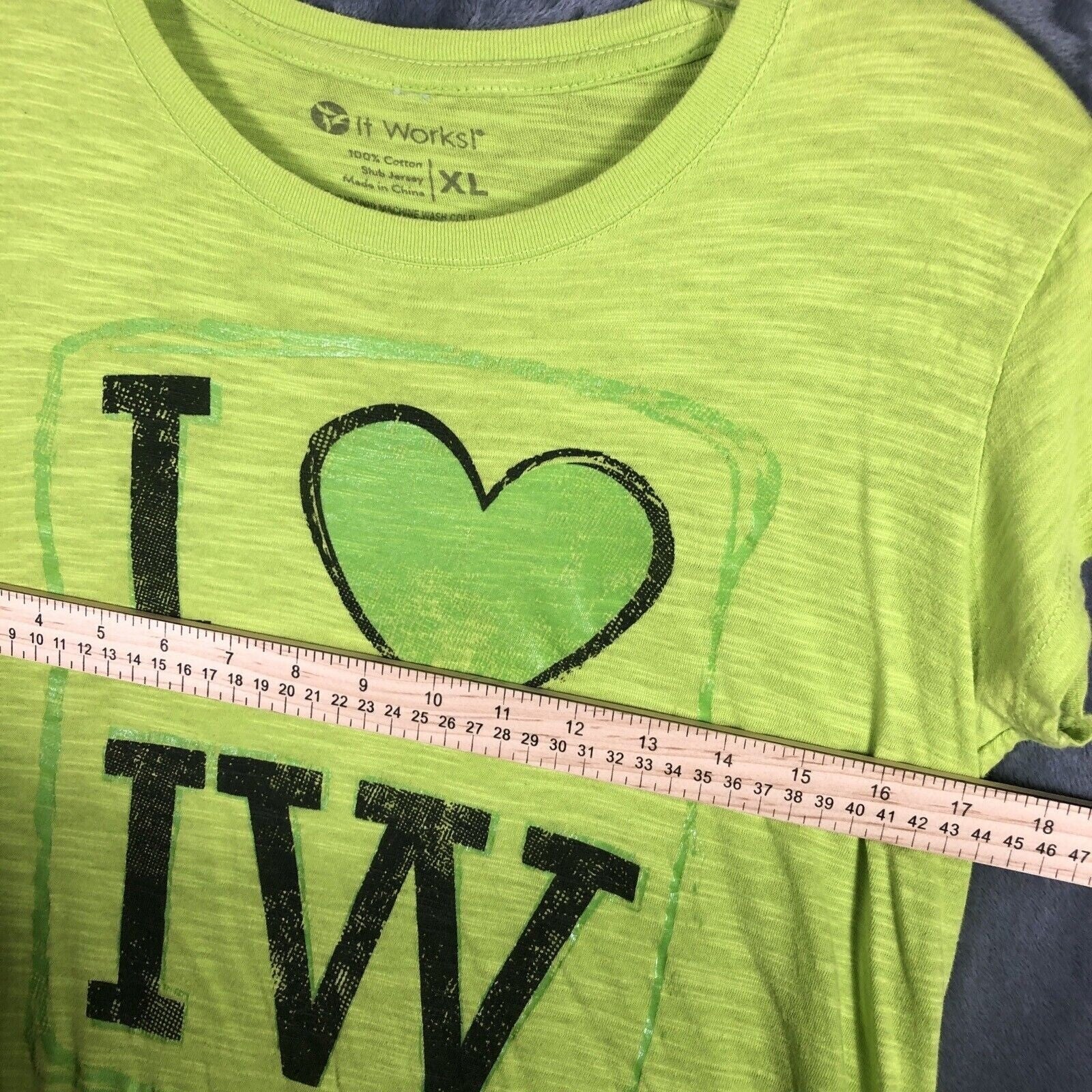It Works Women’s T-Shirt I Love It Works Shirt Extra Large.