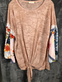 ODDY Woman's Blouse Size Shirt Large Multi Color Top