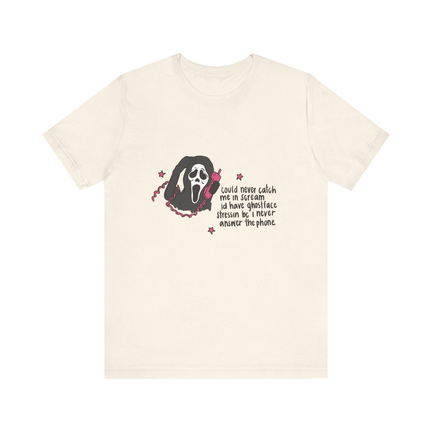 Womans Halloween Shirt Ghostface Tee, Scream Movie Shirt, Horror Movie Scary Top