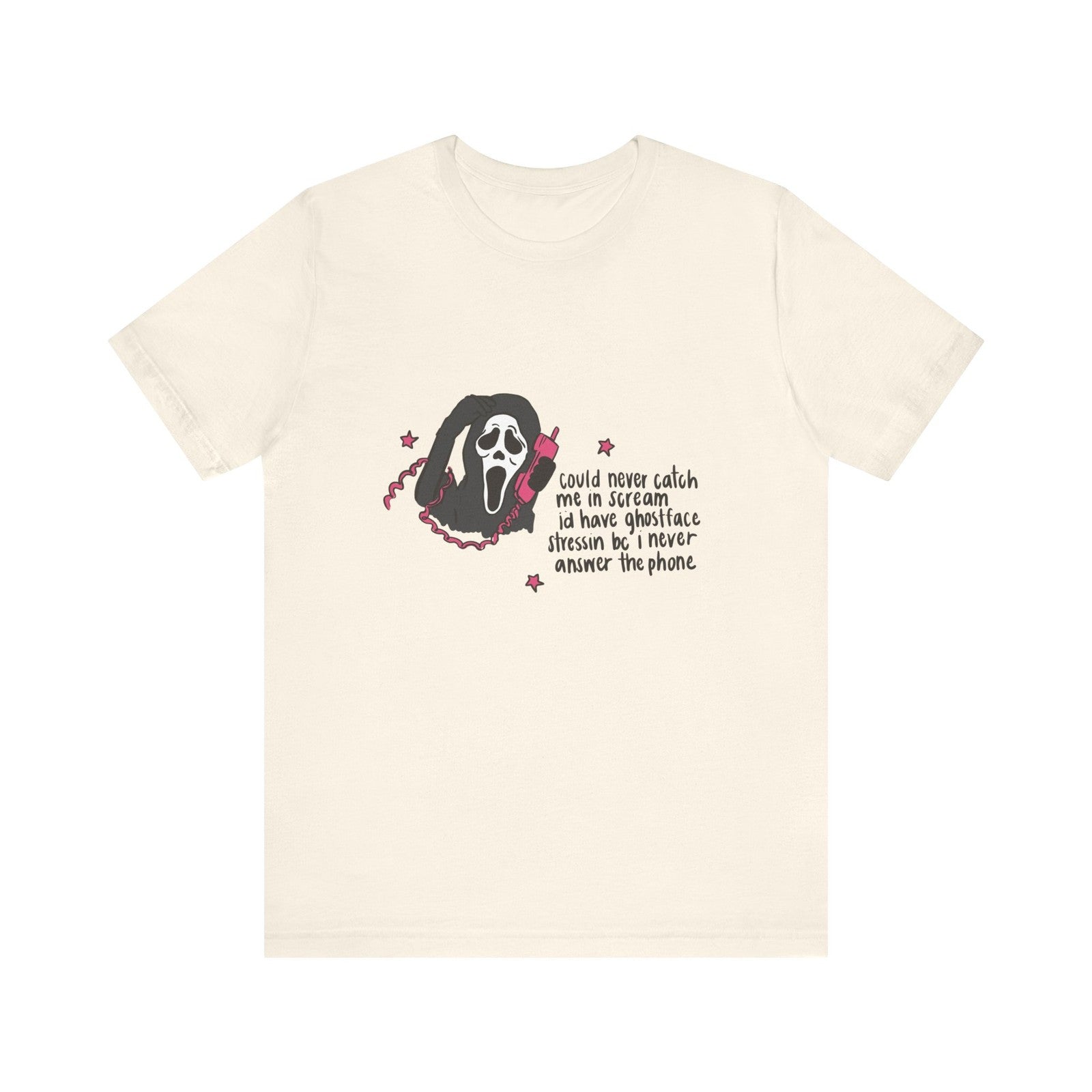 Womans Halloween Shirt Ghostface Tee, Scream Movie Shirt, Horror Movie Scary Top