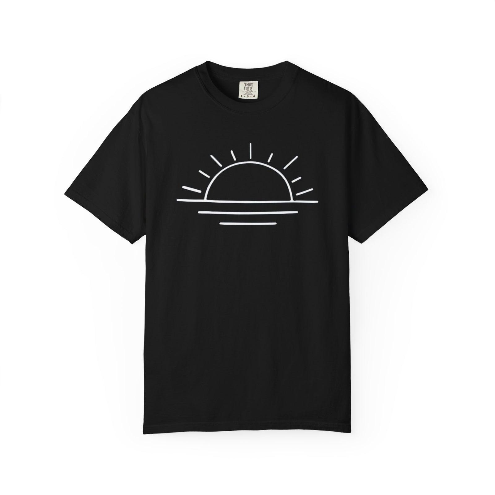 Comfort Colors Womans Sun T-shirt Summer Shirt Beach Top Summer Positive Vibes