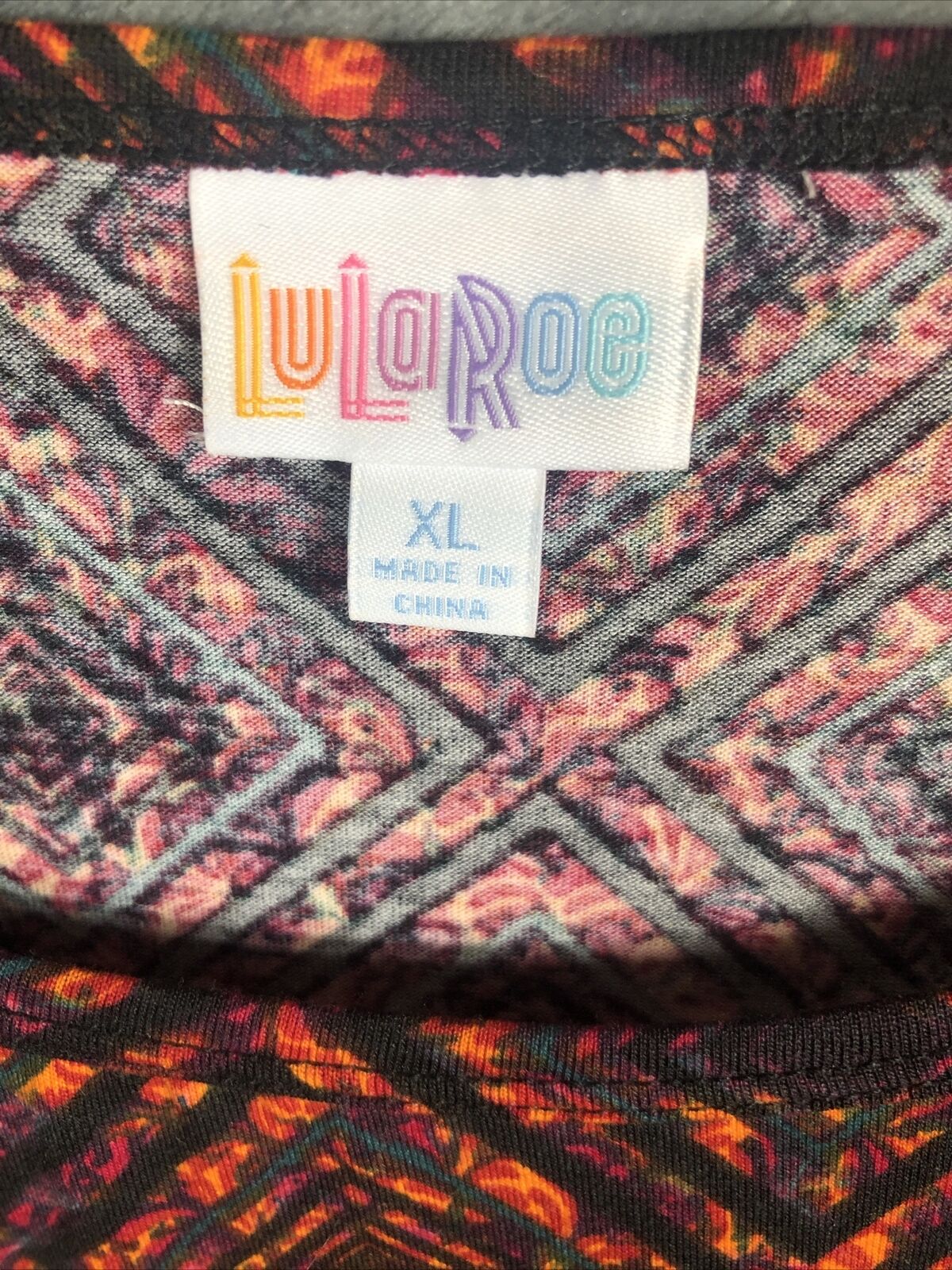 LuLaRoe Blouse Womens Shirt Short Sleeves Top Size Adult XL