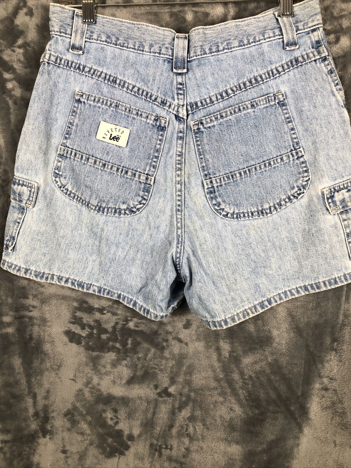 Lee Jean Cargo Shorts Women Size 10 Medium