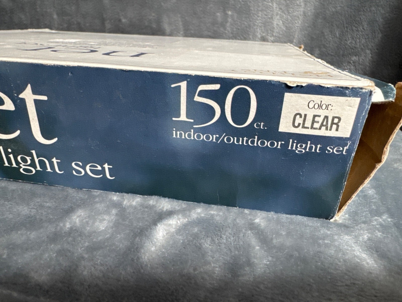 Holiday Time 150 Ct. Indoor/Outdoor Net Light Set Clear Christmas Lights 6 Ft. X
