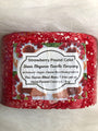Strawberry Pound Cake Candle 7-9 Hr Burn Biodegradable Hand Poured Vegan Coconut
