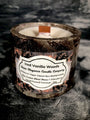 Soy Candle Handmade Concrete Vessel Scent  Iced Vanilla Woods Hand Poured