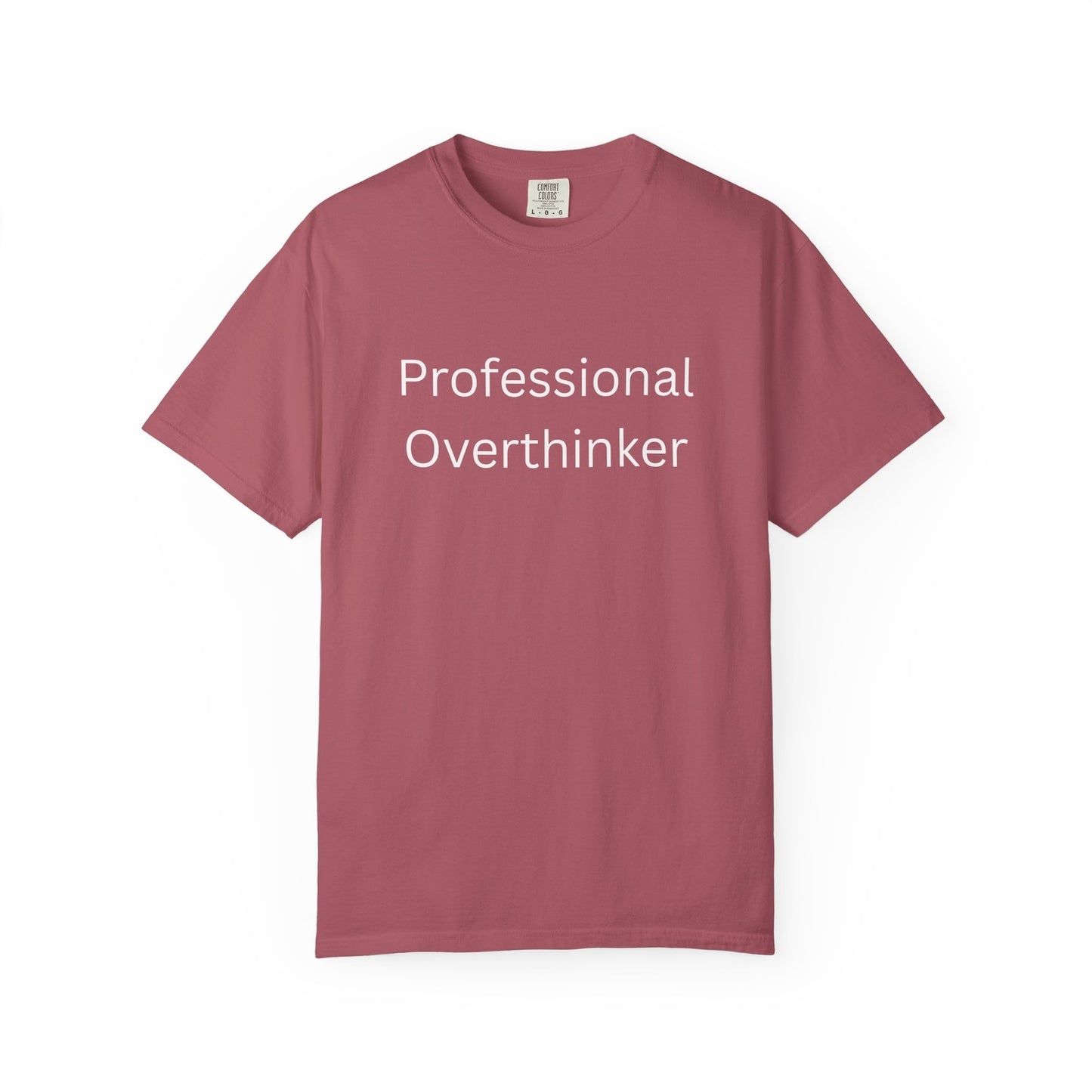 Womans T Shirt Professional Overthinker Top Mom Shirt, Cute Mom Shirt