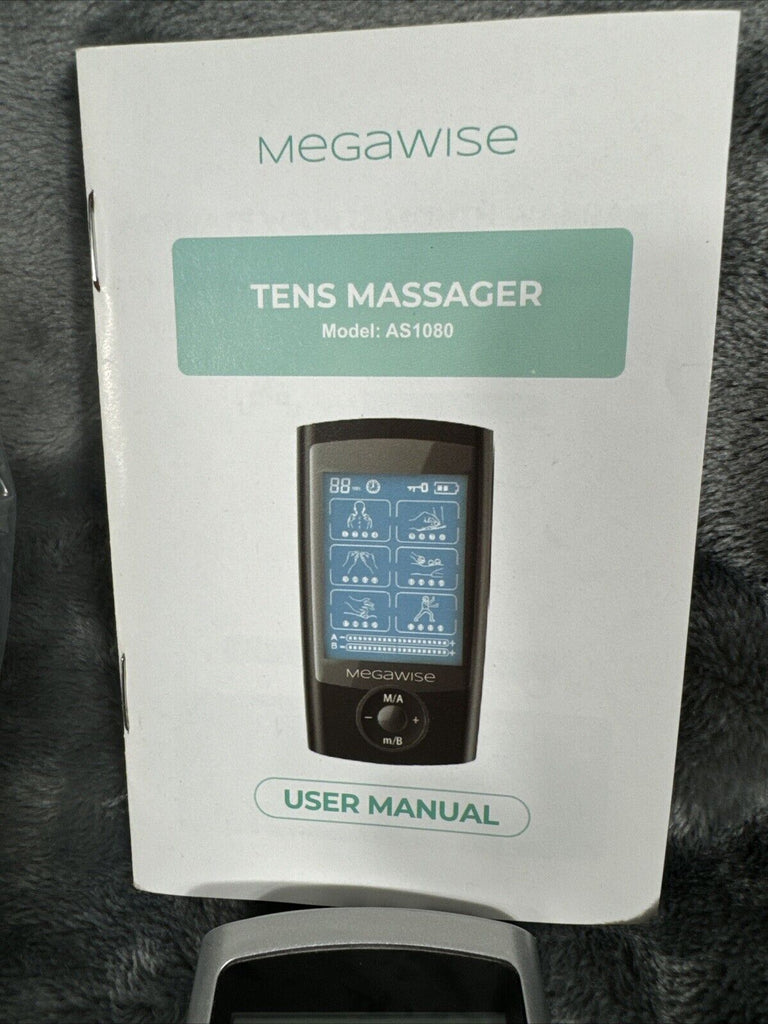 Auvon AS1080041 Rechargeable Tens Unit Muscle Stimulator