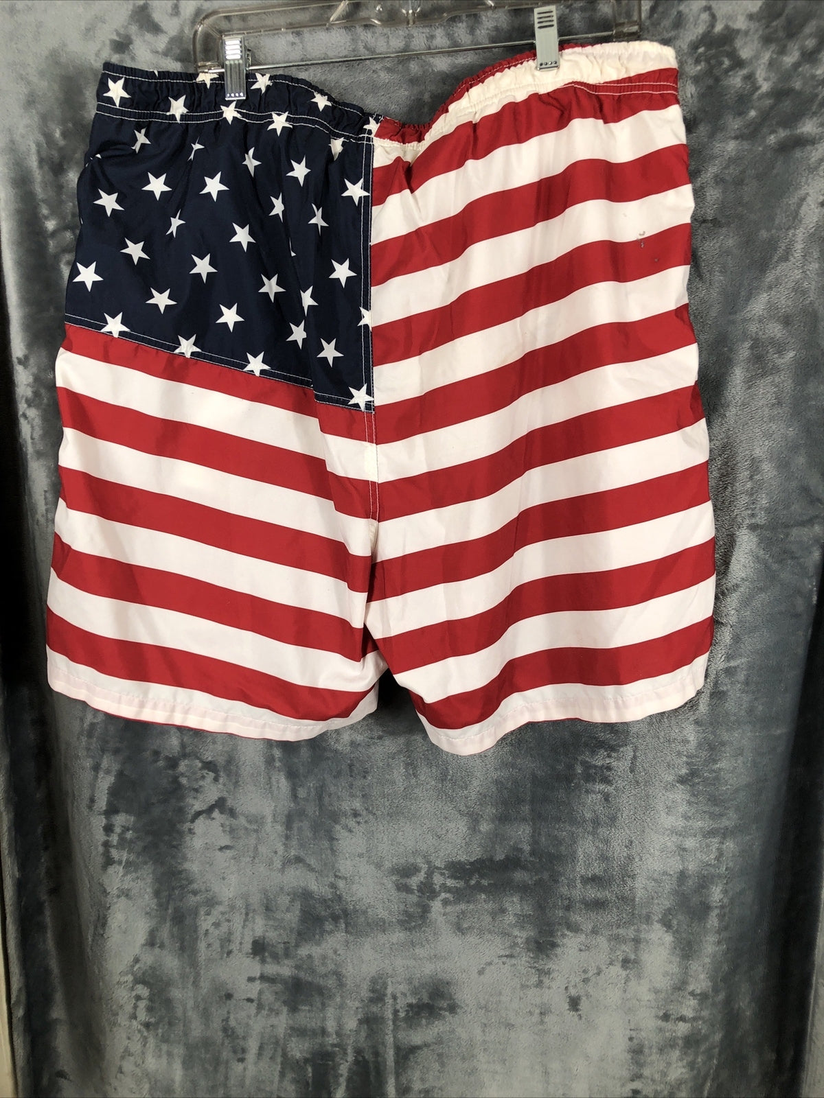 Old Navy Men's Swim Trunks American Flag Shorts Size  X-LARGE