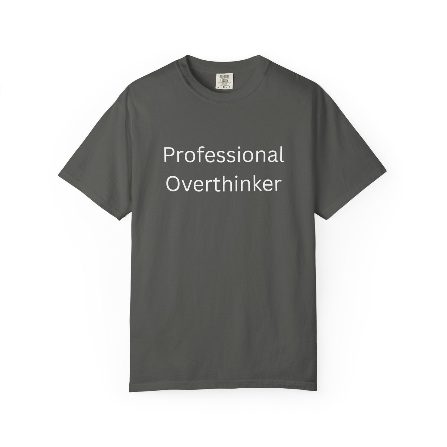 Womans T Shirt Professional Overthinker Top Mom Shirt, Cute Mom Shirt