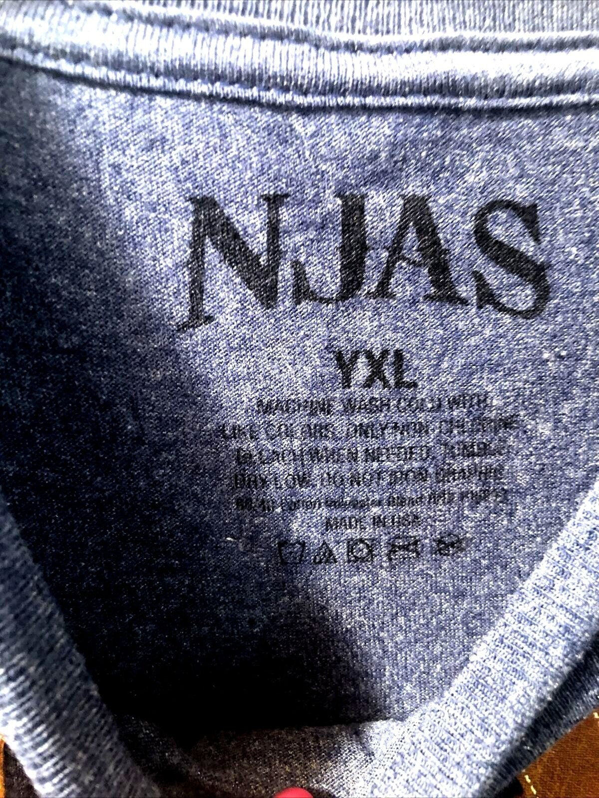 NJAS VXL "I Survived The Stampede 2016" T-Shirt Crewneck Blue/Gold