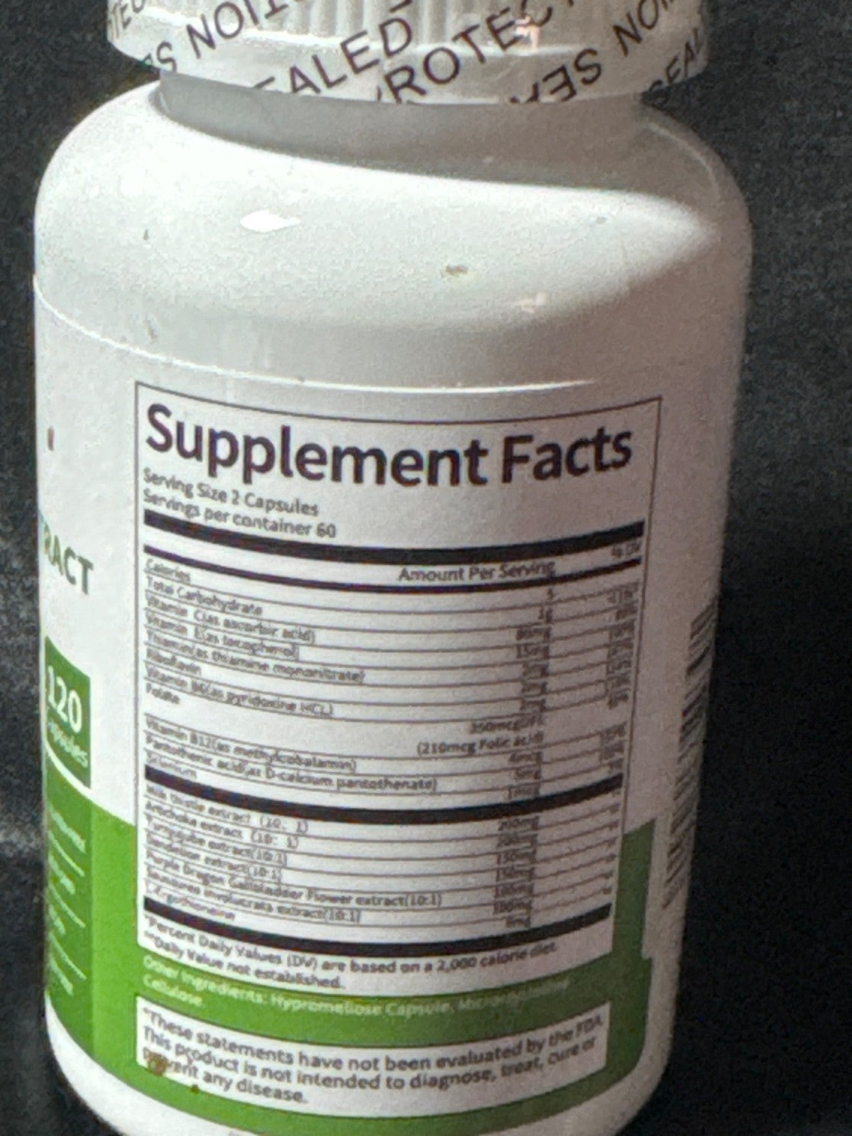 Milk Thistle/Artichoke Extract 12000 Mg 120 Capsules - Liver Cleanse & Antioxida