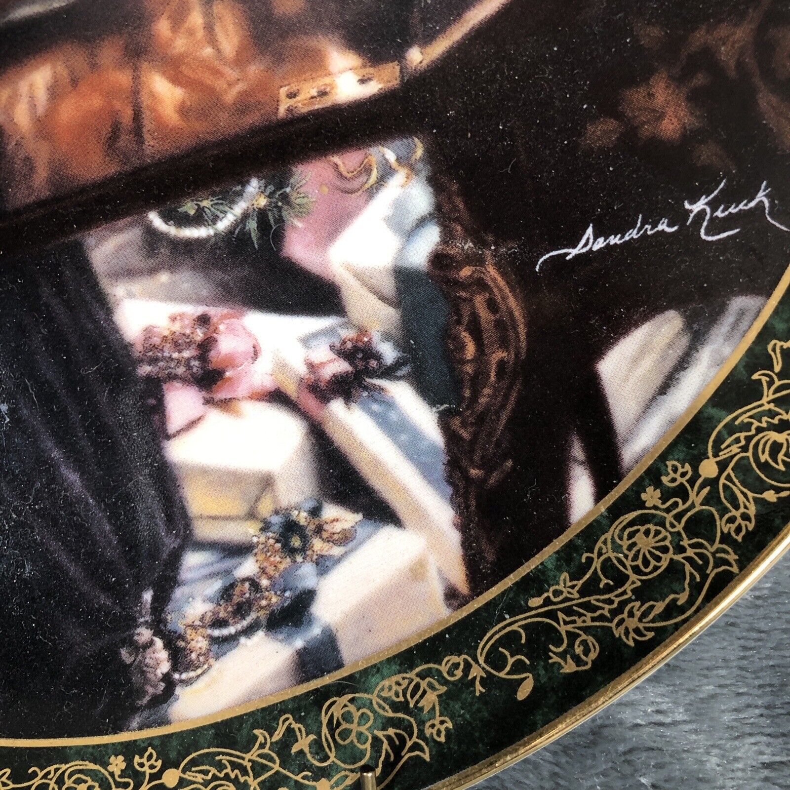 "Dear Santa" by Sandra Kuck Plate the First Issue in the Victorian Xmas # 2772C