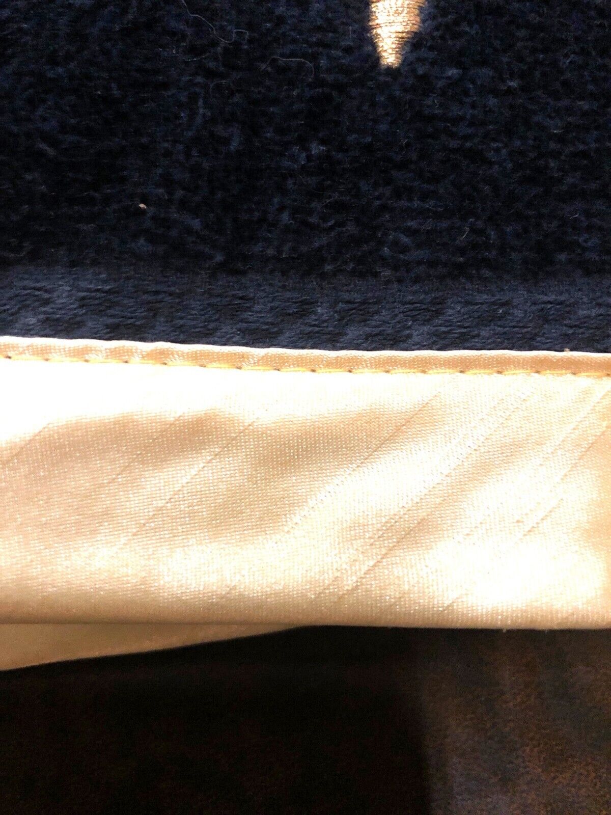 Black & Gold Embroidered Towel Set With Asian Characters