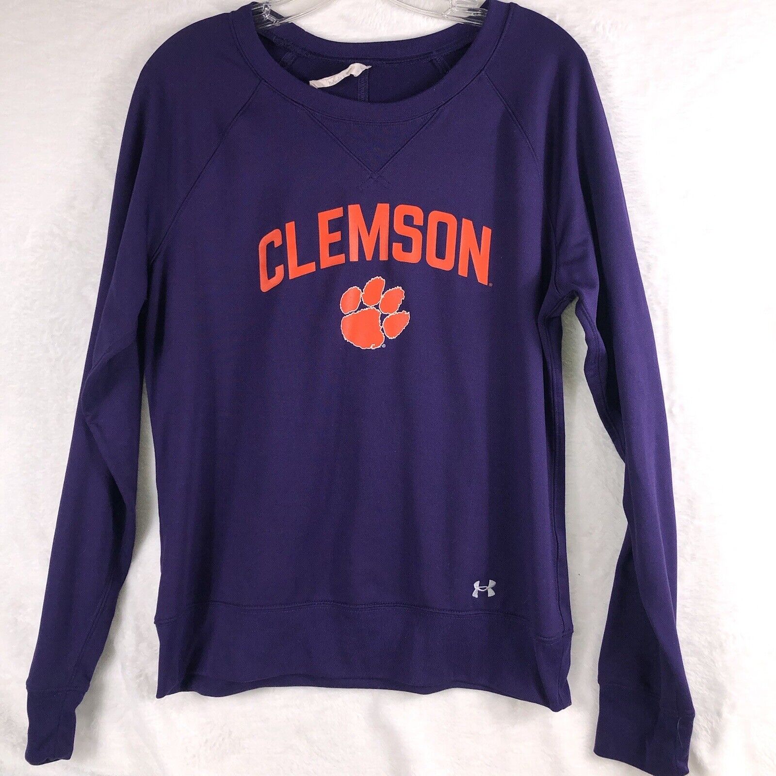 Clemson’s Cold Gear Sweatshirt Woman’s Sweater Large Shirt