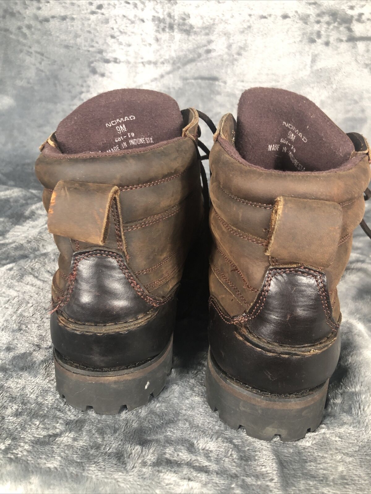 VINTAGE RJ Colt Men's 90s Nomad Boot Casual Lace Brown Leather Cheyenne