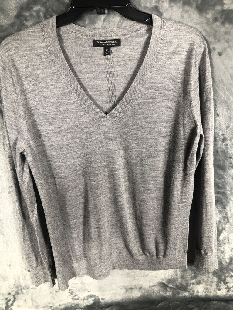 Banana Republic Sweater Men’s 100% Wool Adult Size Medium