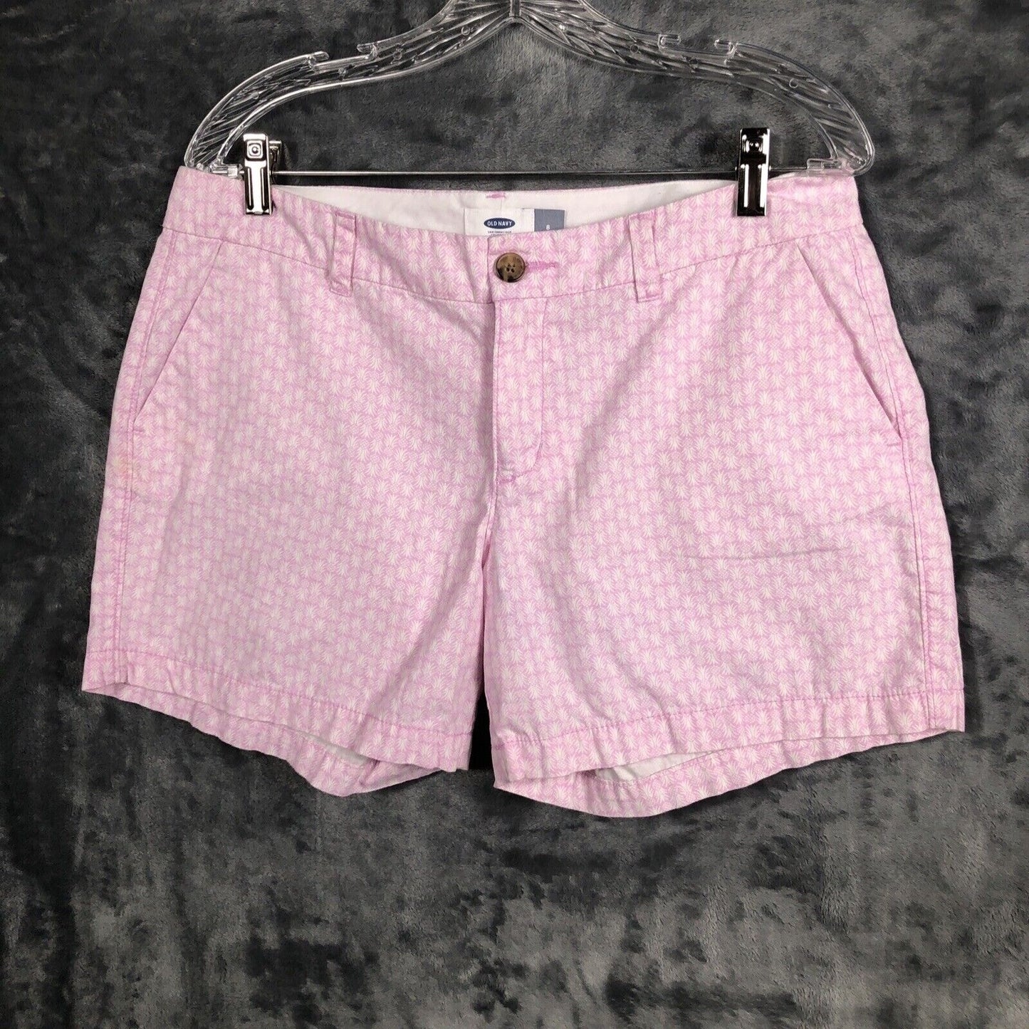 Old Navy Women’s Shorts Pink Twill Size Adult 8