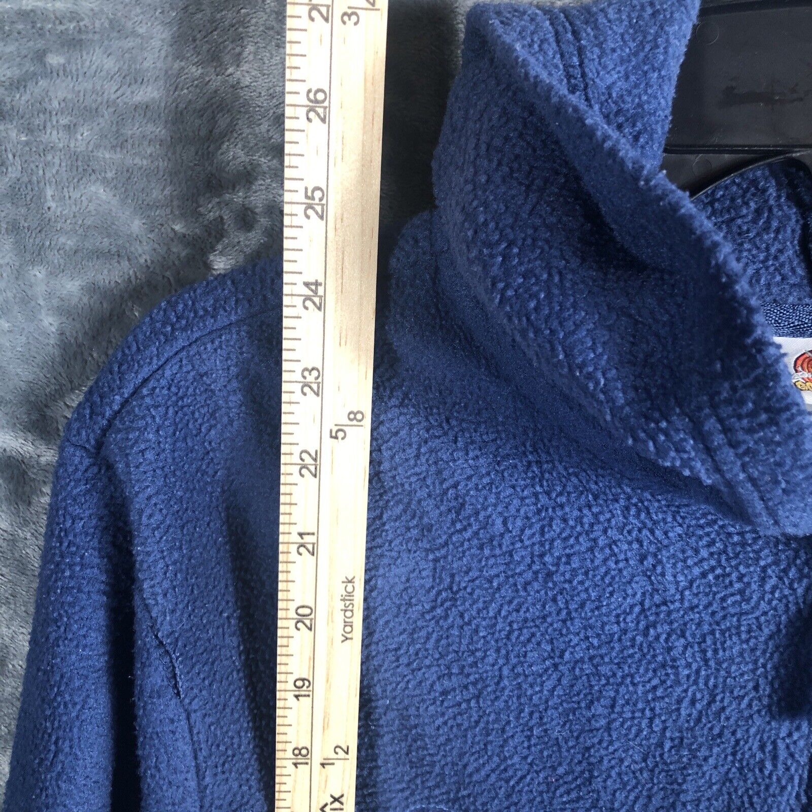 Women's Looney Tunes Tweety Bird Blue Fleece Zip Up Hoodie Sweatshirt Size Large