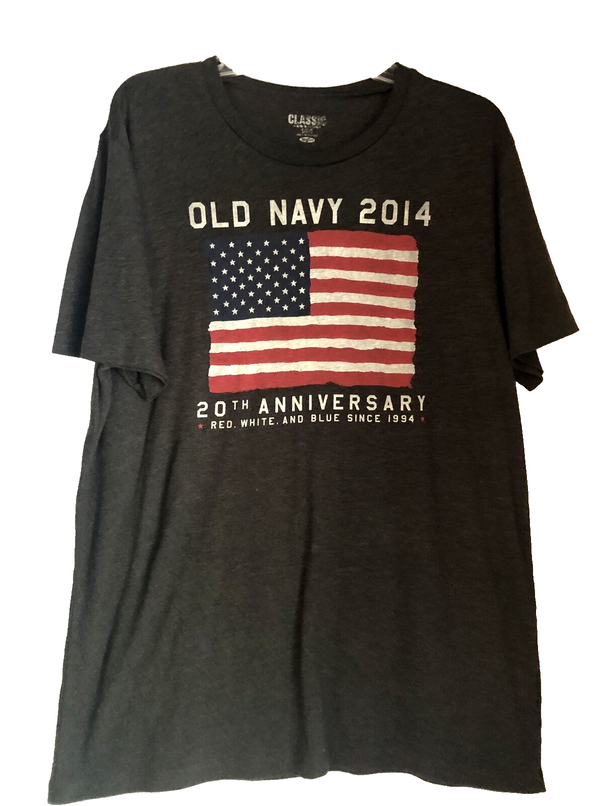 Old Navy 20th Anniversary Men’s Shirt Classic T Shirt Size Adult Large