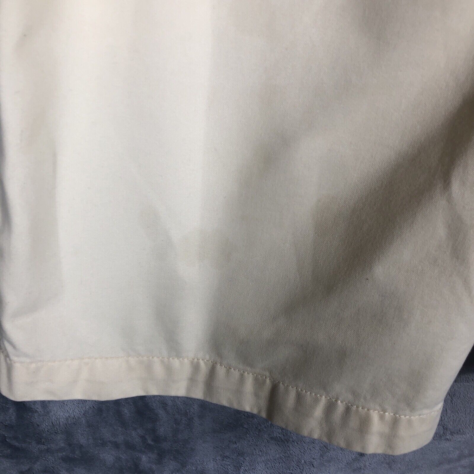 Madison Clothing Men's Size 36 10-Inch Inseam Yellow Cotton Chino Shorts NWT