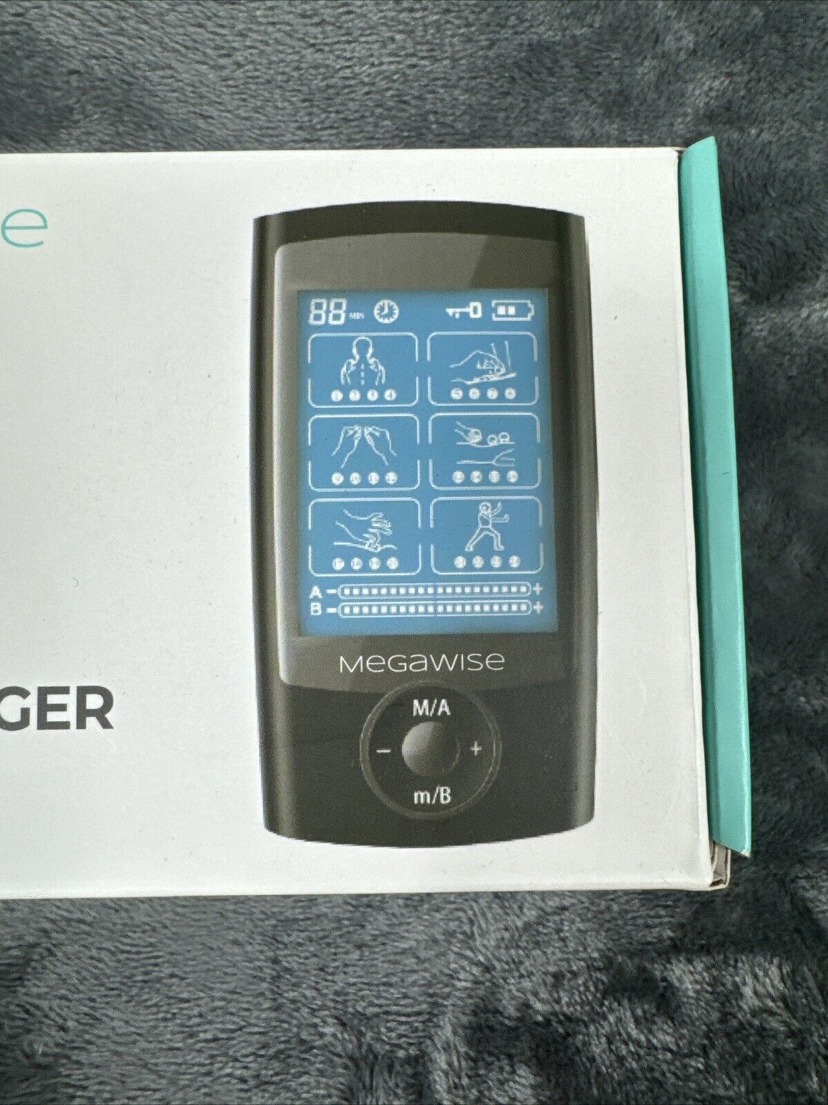 Auvon AS1080041 Rechargeable Tens Unit Muscle Stimulator