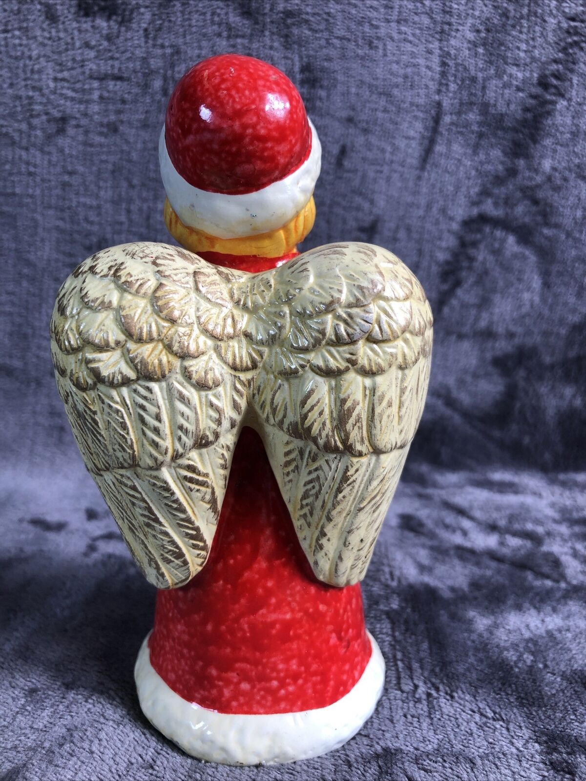 Angel With Tree Ceramic Christmas