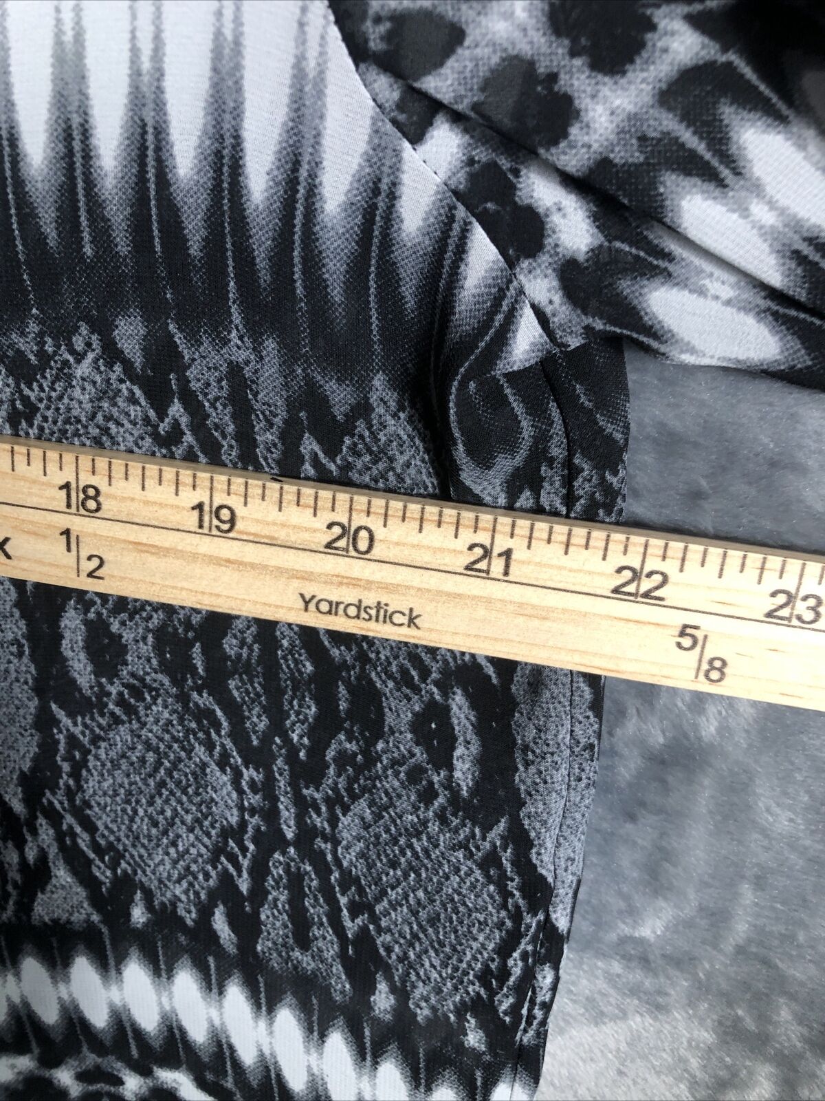 Antilim Femme Women’s Blouse Black & White Top X Large