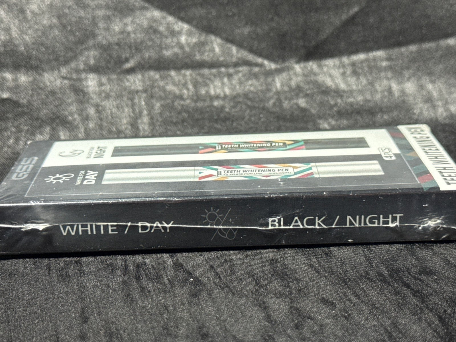 Gss Teeth Whitening Pens Day & Night 4 Pcs 3Ml Hydrogen Peroxide Day & Night