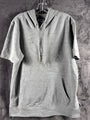 NBA Men's Gray Hoodie Sweatshirt Large - Embossed Logo