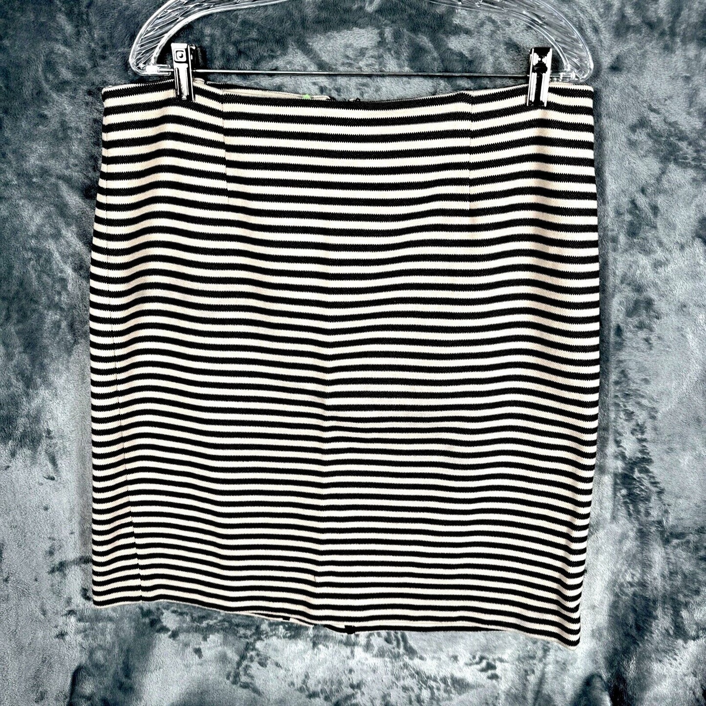 Talberts Skirt Woman’s Stripped Black & white Size 14 W Black & White Striped Pe
