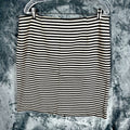 Talberts Skirt Woman’s Stripped Black & white Size 14 W Black & White Striped Pe