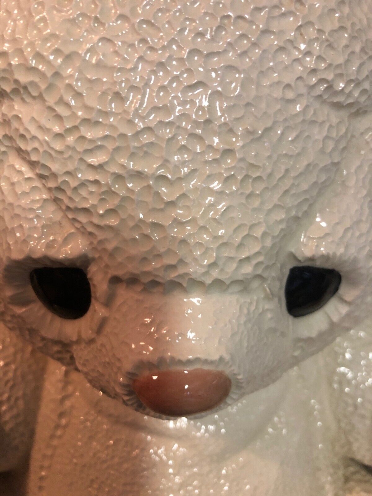 Ceramic Teddy Bear Figurine