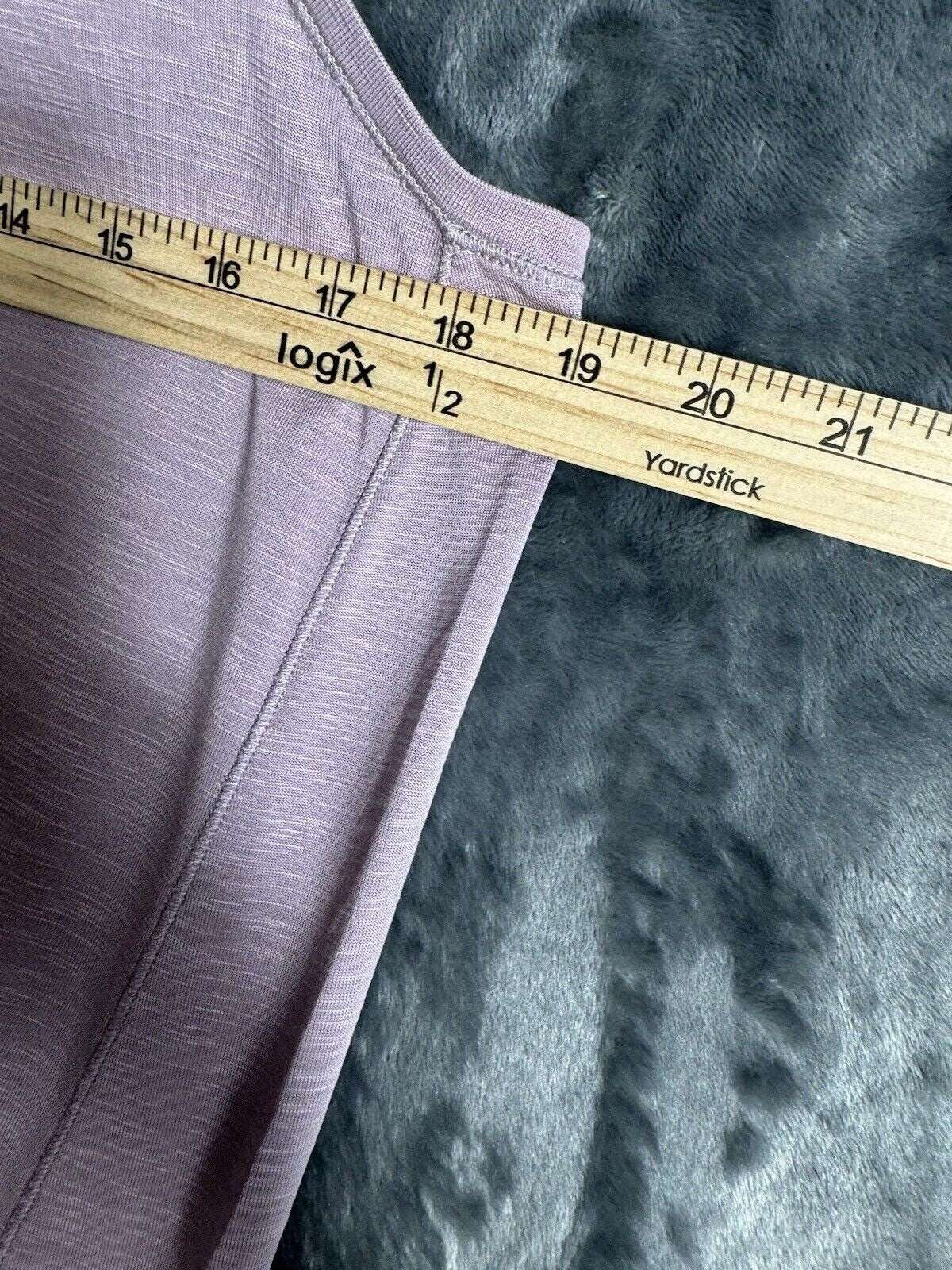 Calia By Carrie Underwood Womens Heathered Lavender Sleeveless Tank Top - M