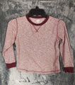 Old Navy Boys Long Sleeve Thermal Shirt Size S 6-7 Red & White Cotton Blend Casu
