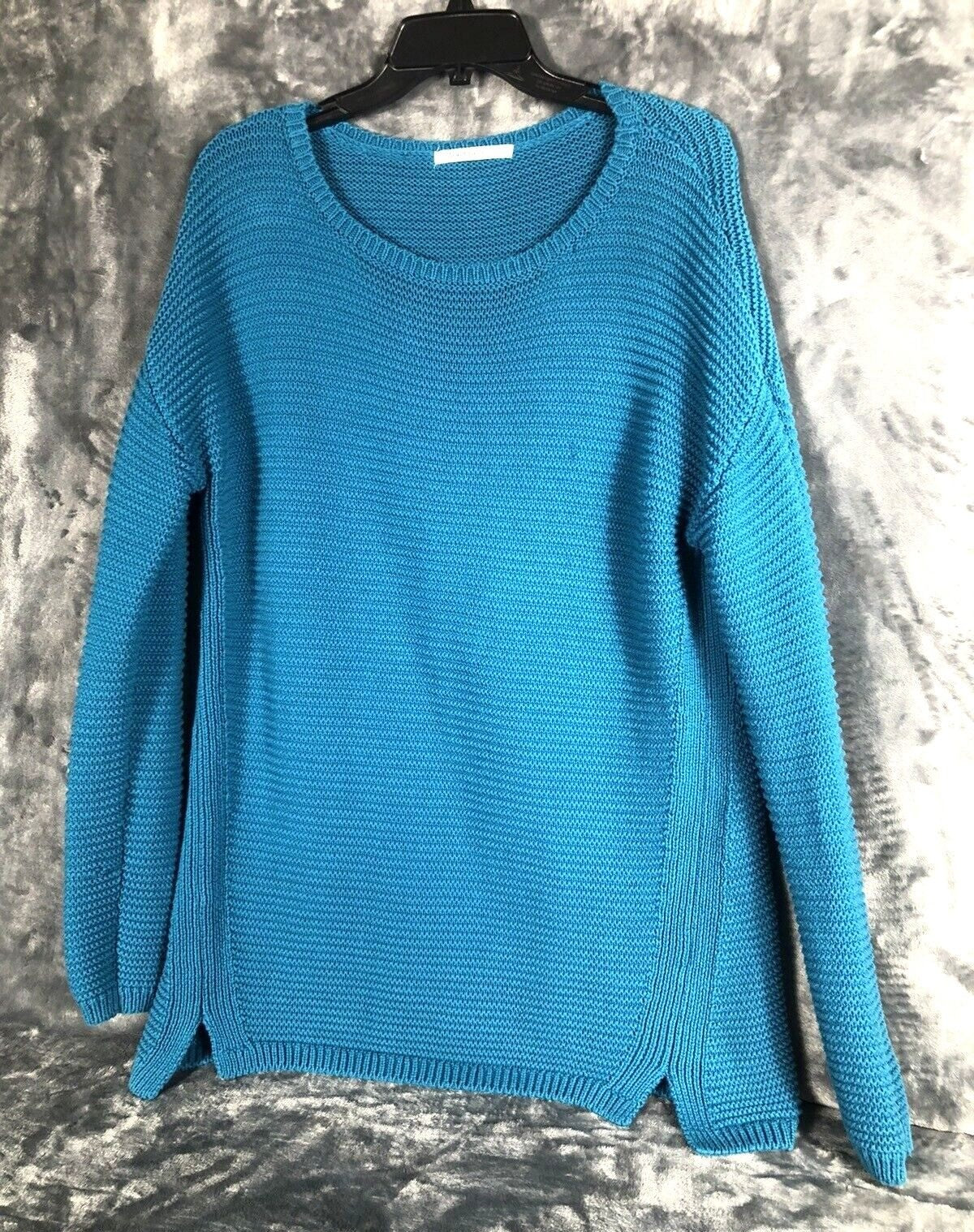 Wool Overs Sweater Woman’s Adult Size Large Blue