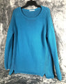 Wool Overs Sweater Woman’s Adult Size Large Blue