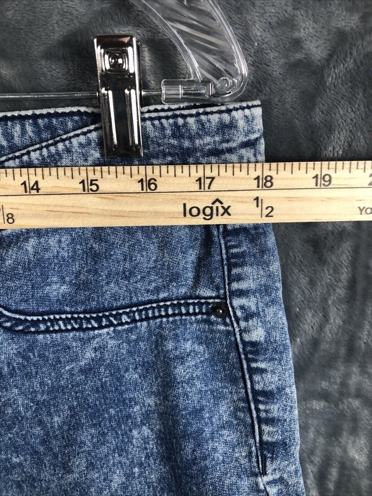 Vintage Mudd Womans Jeans Acid Wash Denim Pants Size 14