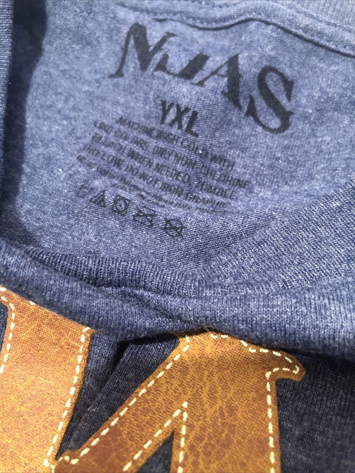 NJAS VXL "I Survived The Stampede 2016" T-Shirt Crewneck Blue/Gold
