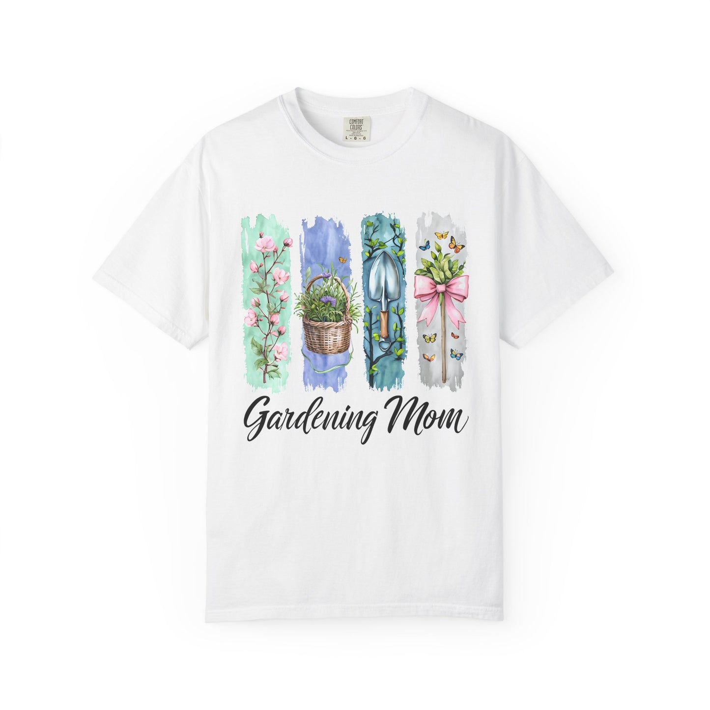 Gardening Mom T-shirt, Botanical Mother Tee, Plant Lover Shirt, Floral Gardener
