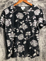 Frazier Lawrence Purple Gray Floral Women’s Size Large